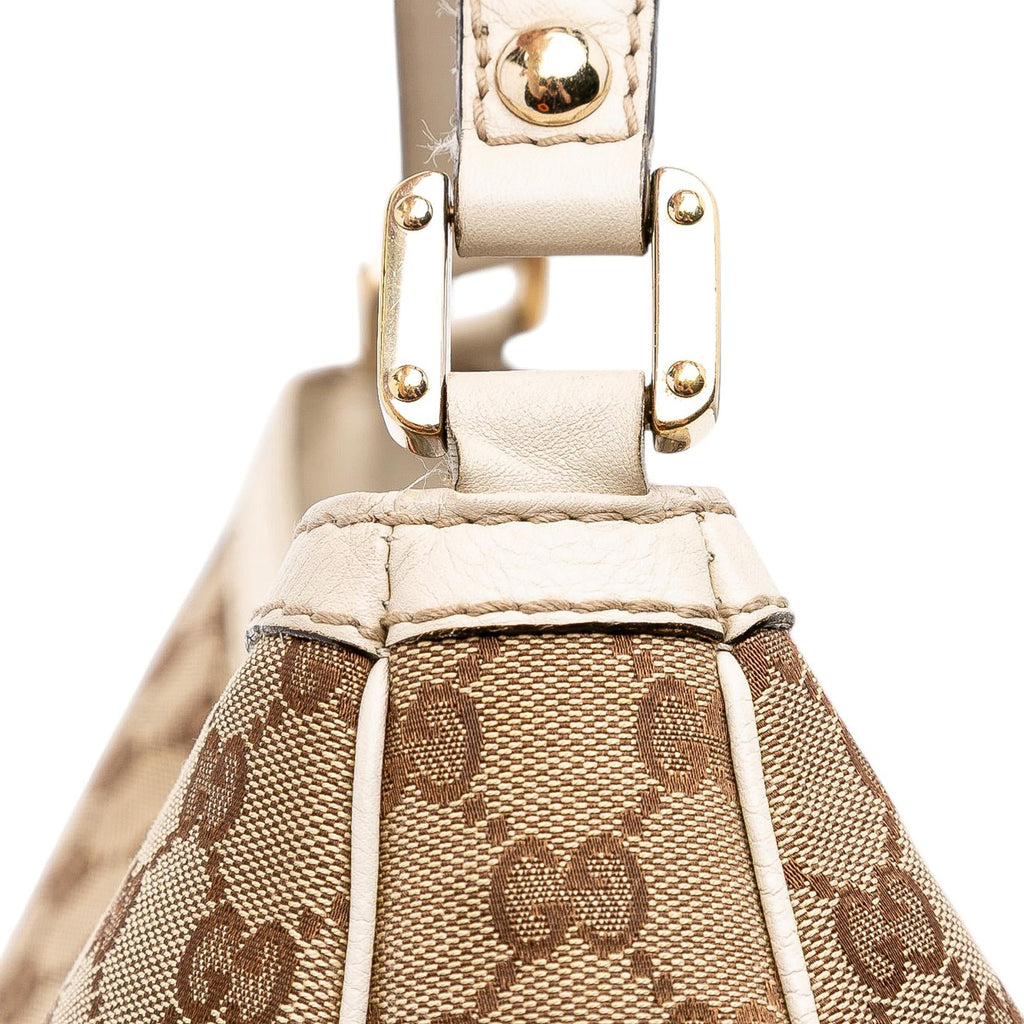 Gucci Large GG Canvas Web New Ladies Hobo