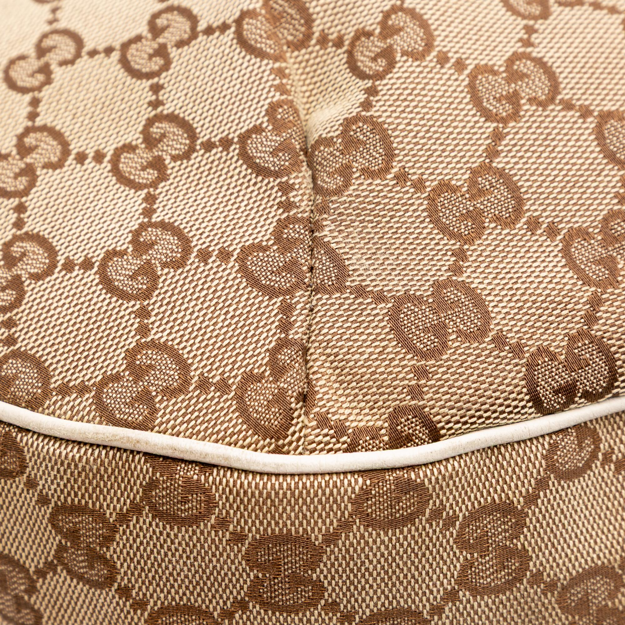 Gucci Large GG Canvas Web New Ladies Hobo