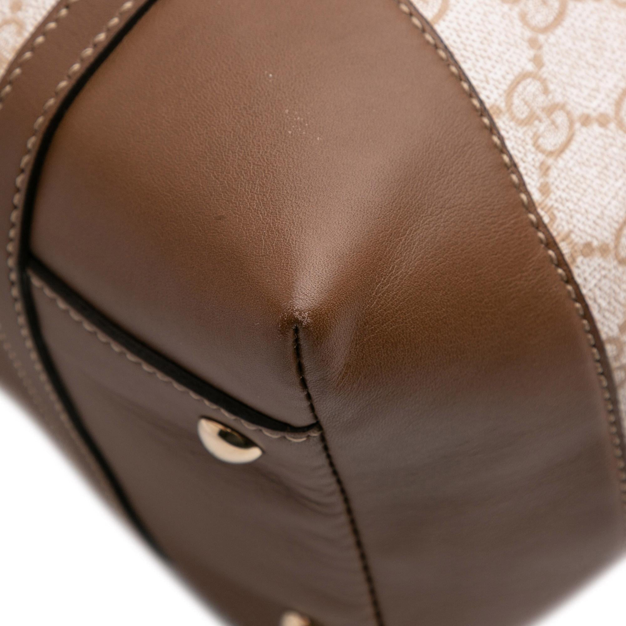 Gucci Large GG Supreme Nice Dome Satchel