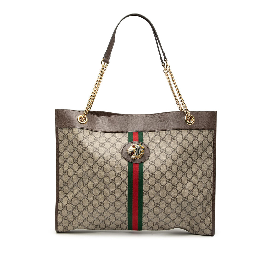 Gucci Large GG Supreme Rajah Tote