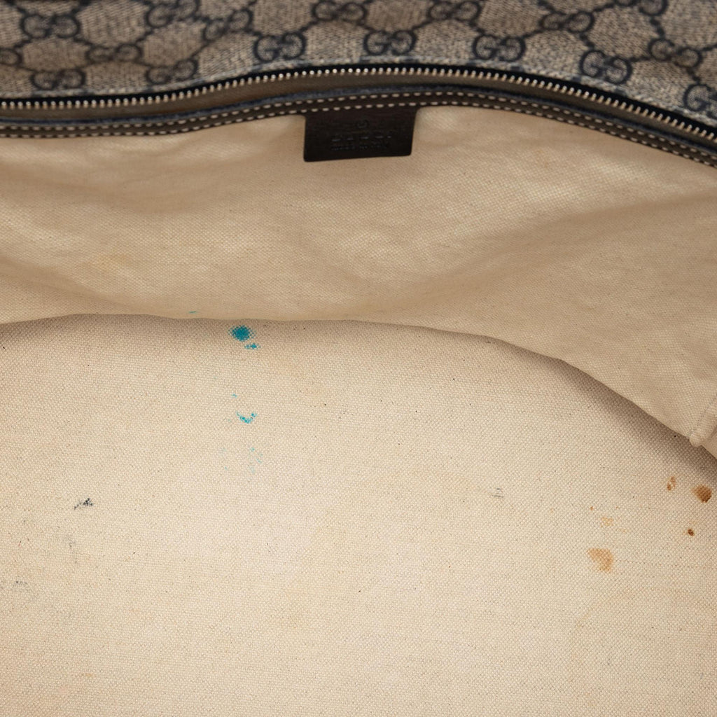 Gucci Large GG Supreme Zippered Tote