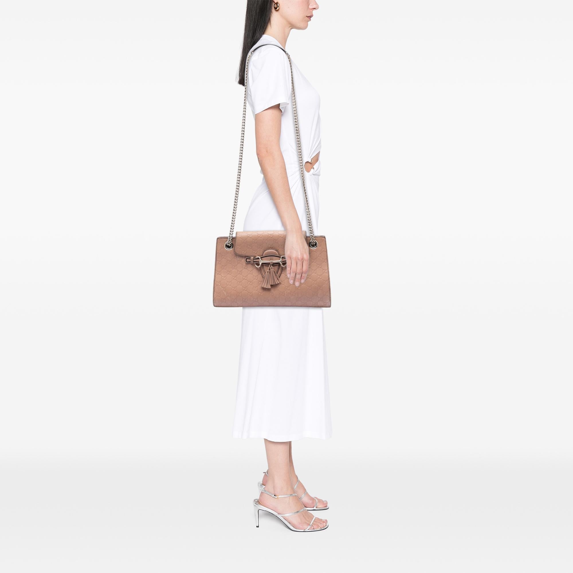 Gucci Large Guccissima Emily Shoulder Bag
