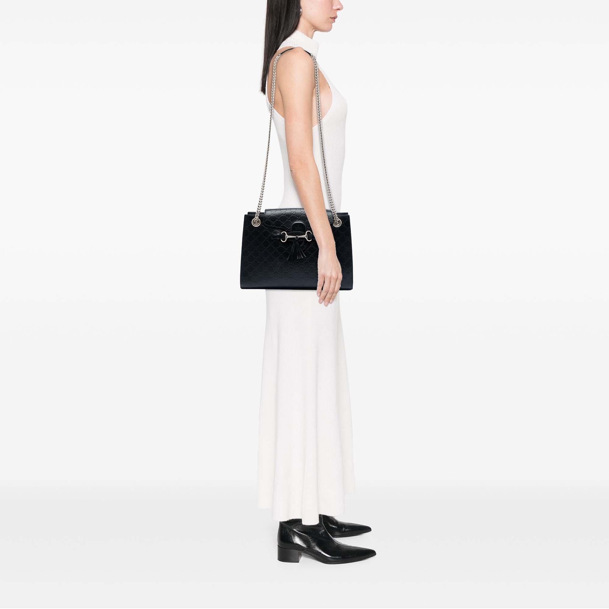 Gucci Large Guccissima Emily Shoulder Bag