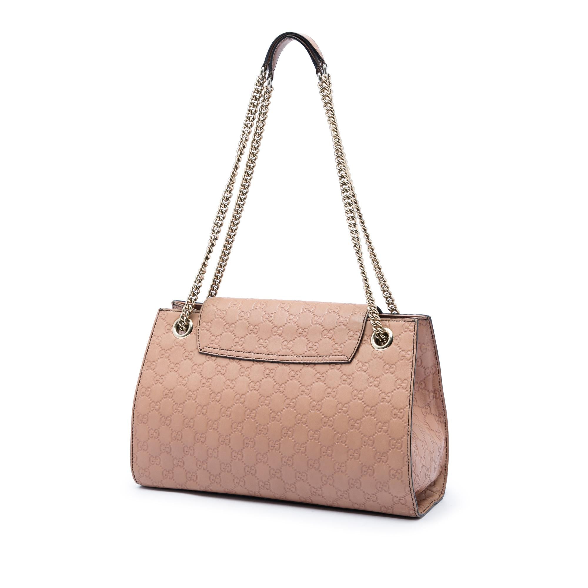 Gucci Large Guccissima Emily Shoulder Bag