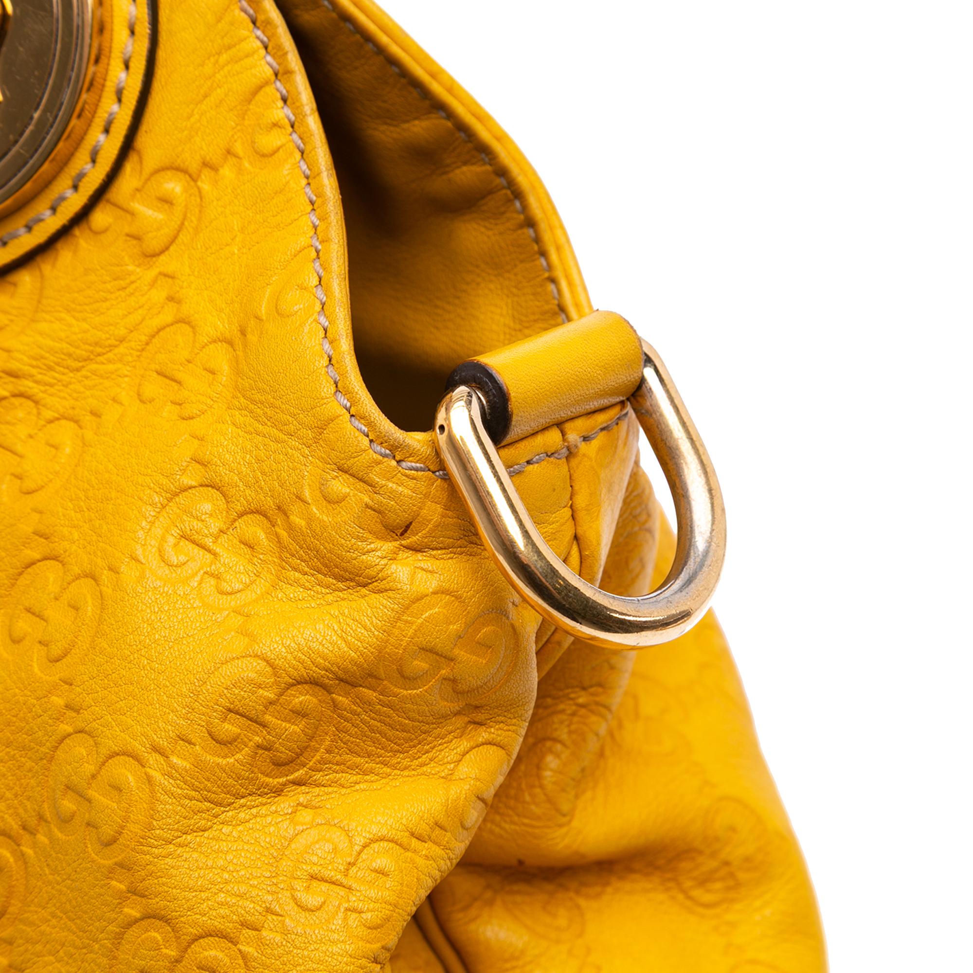 Gucci Large Guccissima Hysteria Satchel
