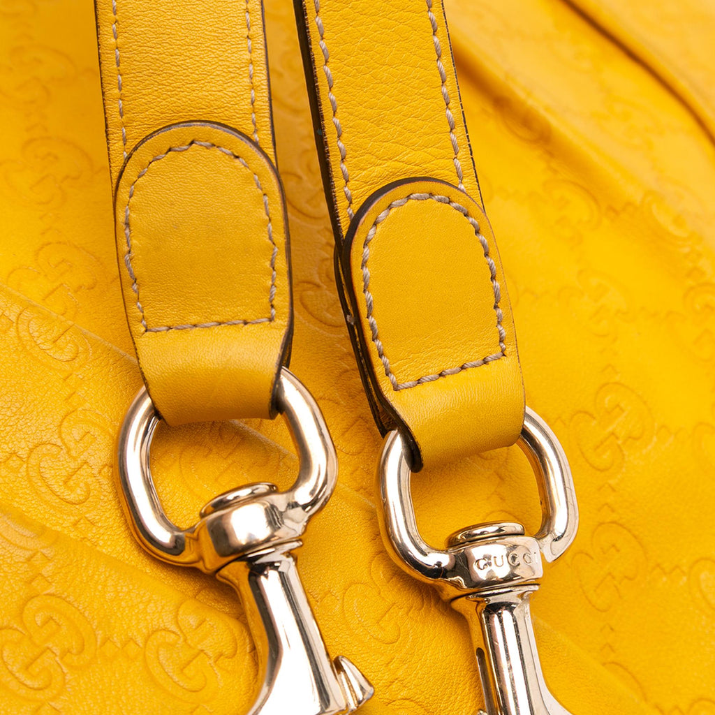 Gucci Large Guccissima Hysteria Satchel