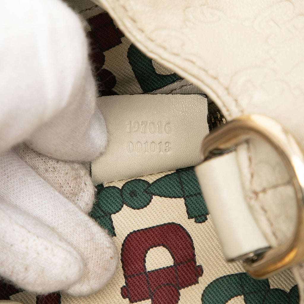 Gucci Large Guccissima Hysteria Satchel