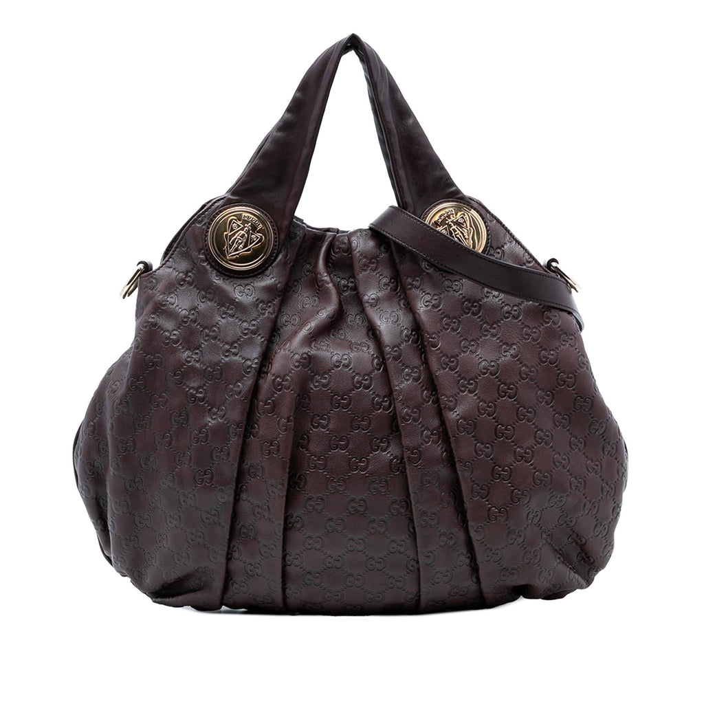 Gucci Large Guccissima Hysteria Satchel