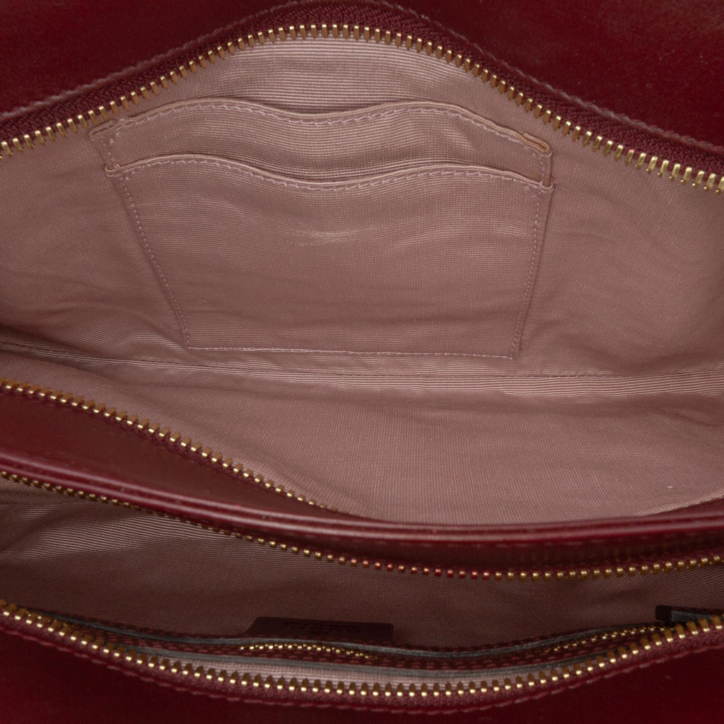 Gucci Large Leather Arli Shoulder Bag