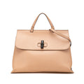 Gucci Large Leather Bamboo Daily Satchel