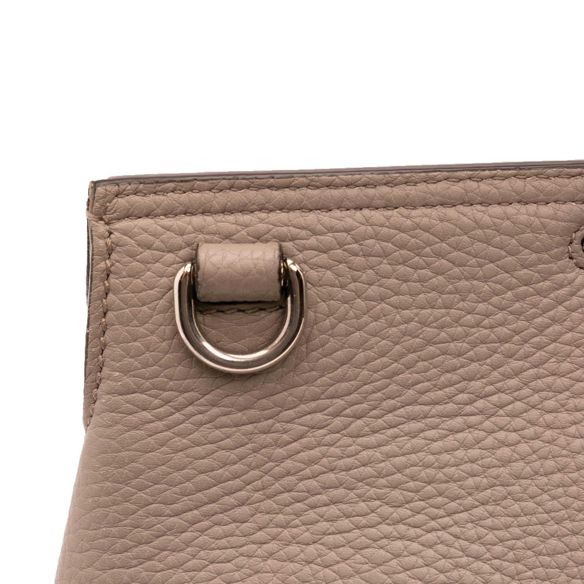 Gucci Large Leather Bamboo Daily Satchel