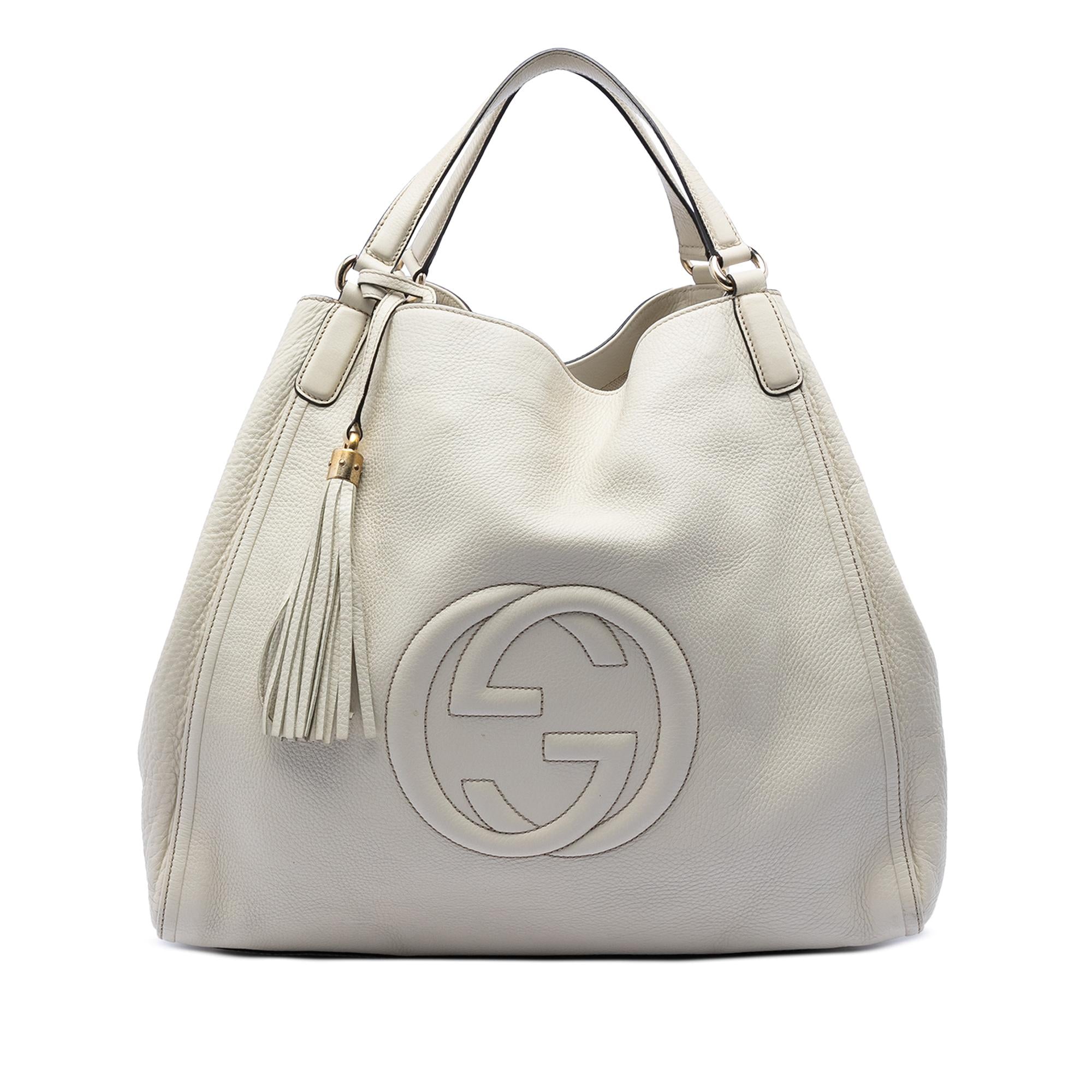 Gucci Large Leather Soho Cellarius Tote