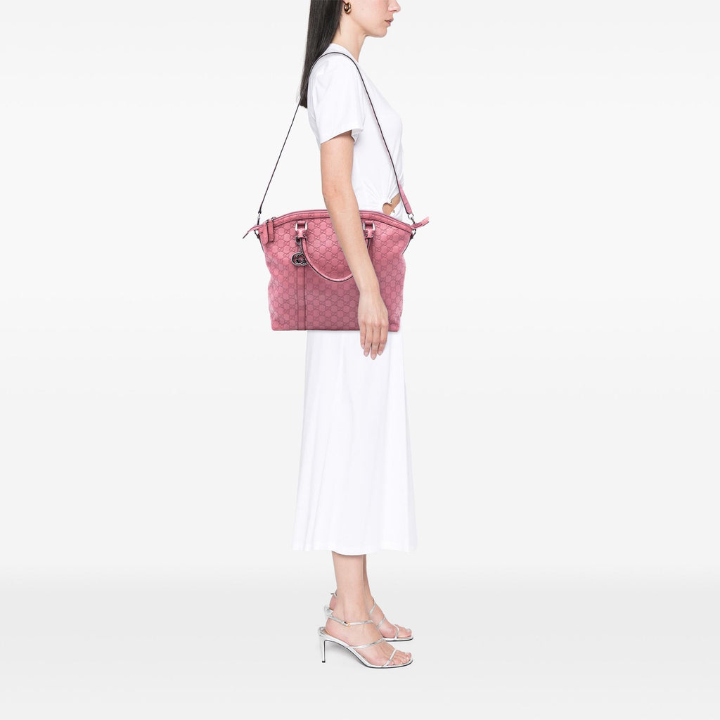 Gucci Large Microguccissima Charm Dome Satchel