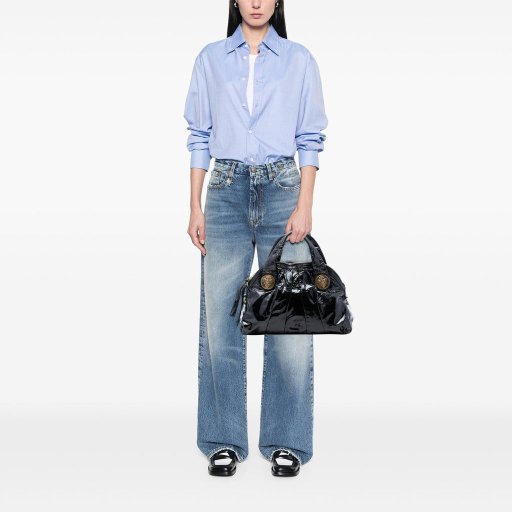 Gucci Large Patent Hysteria Satchel