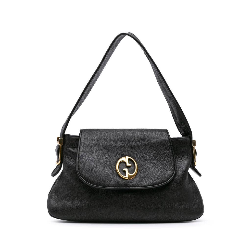 Gucci Leather 1973 Shoulder Bag
