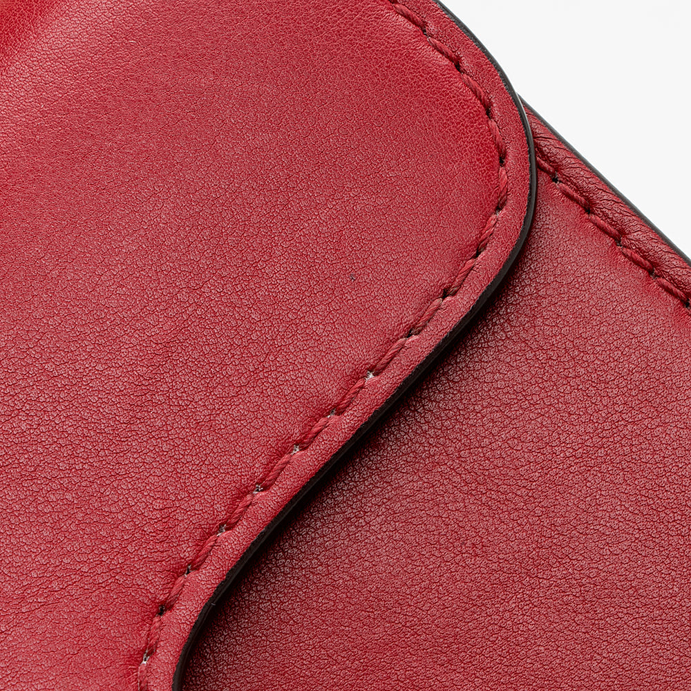 Gucci Leather 1973 Small Top Handle Satchel (SHF-16665)