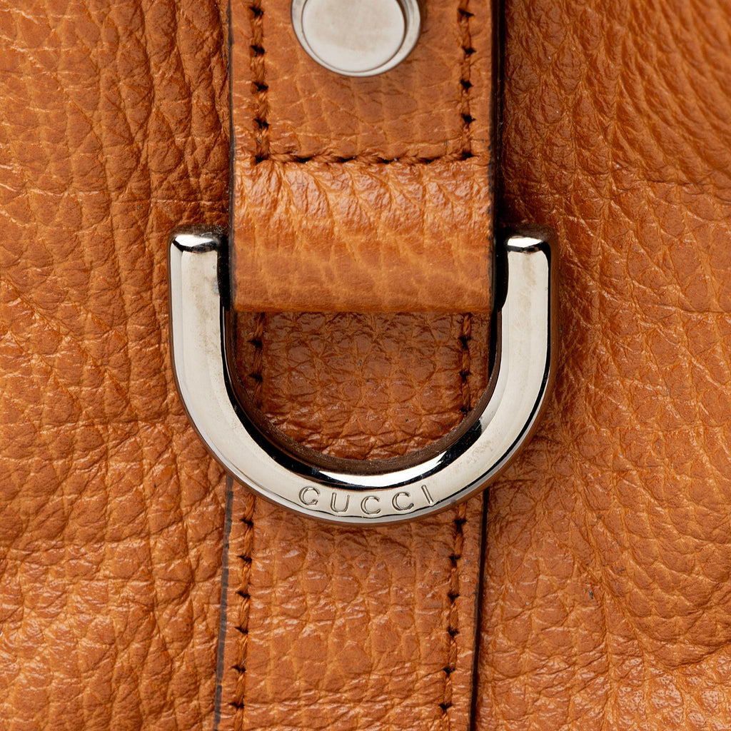 Gucci Leather Abbey Convertible Tote