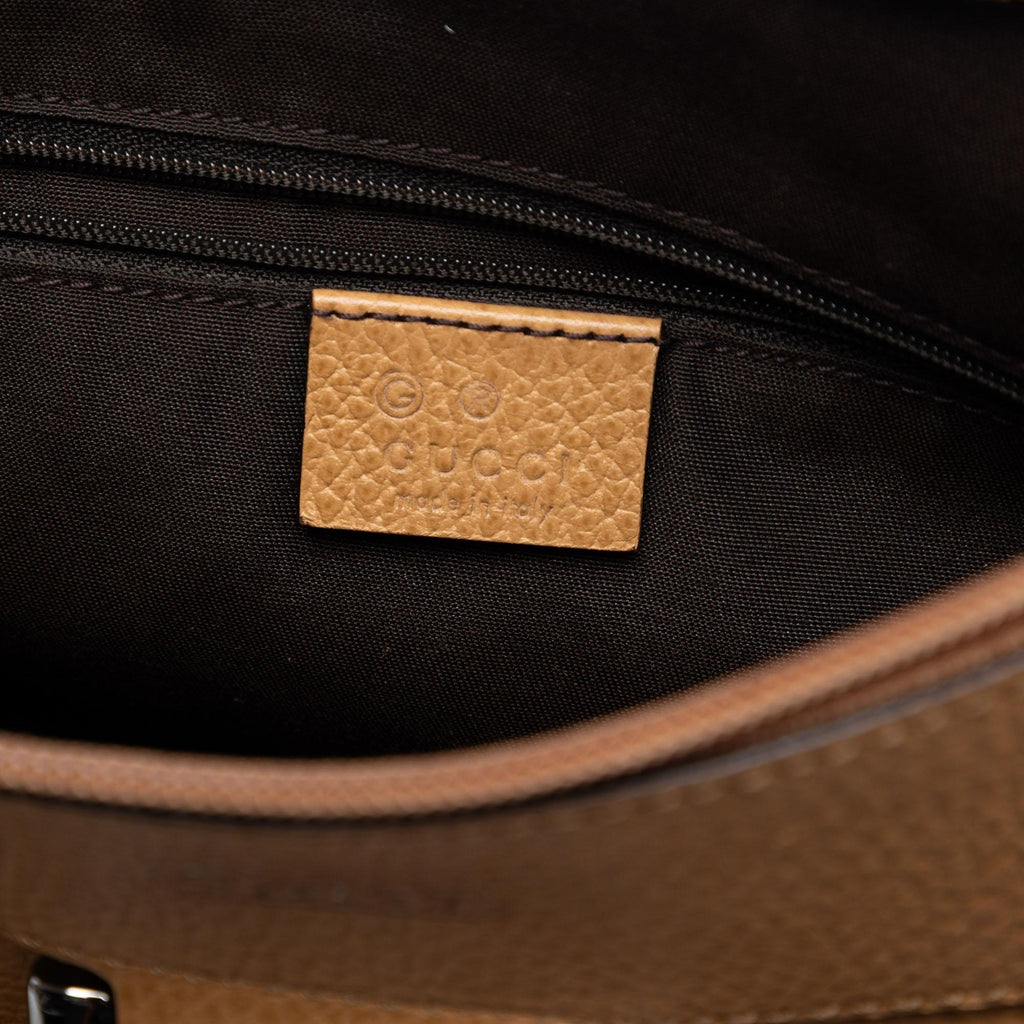 Gucci Leather Abbey D Ring Shoulder Bag