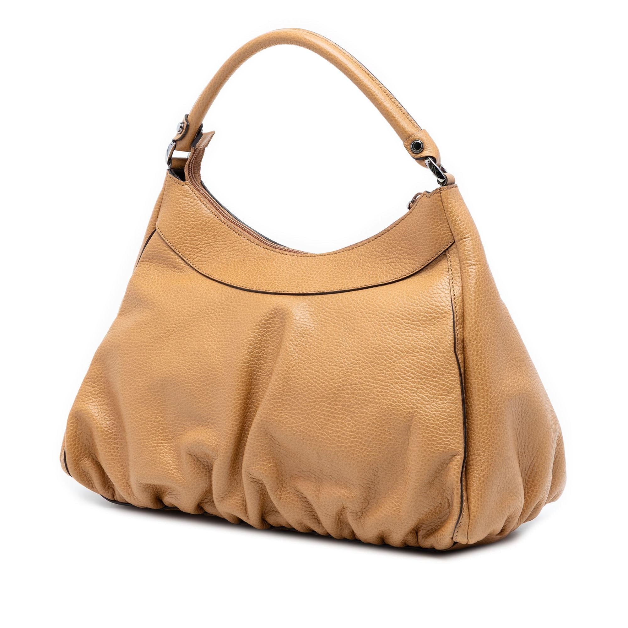 Gucci Leather Abbey D Ring Shoulder Bag