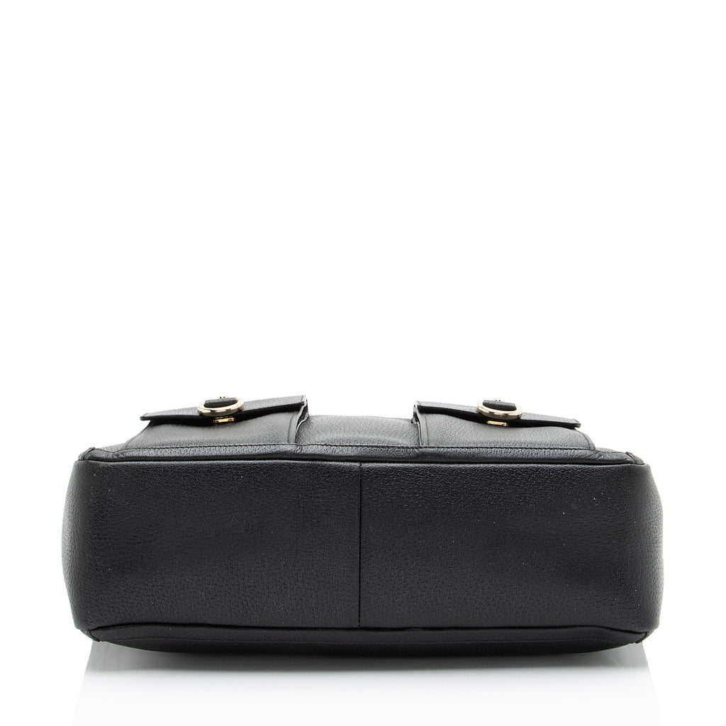 Gucci Leather Abbey Pocket Tote