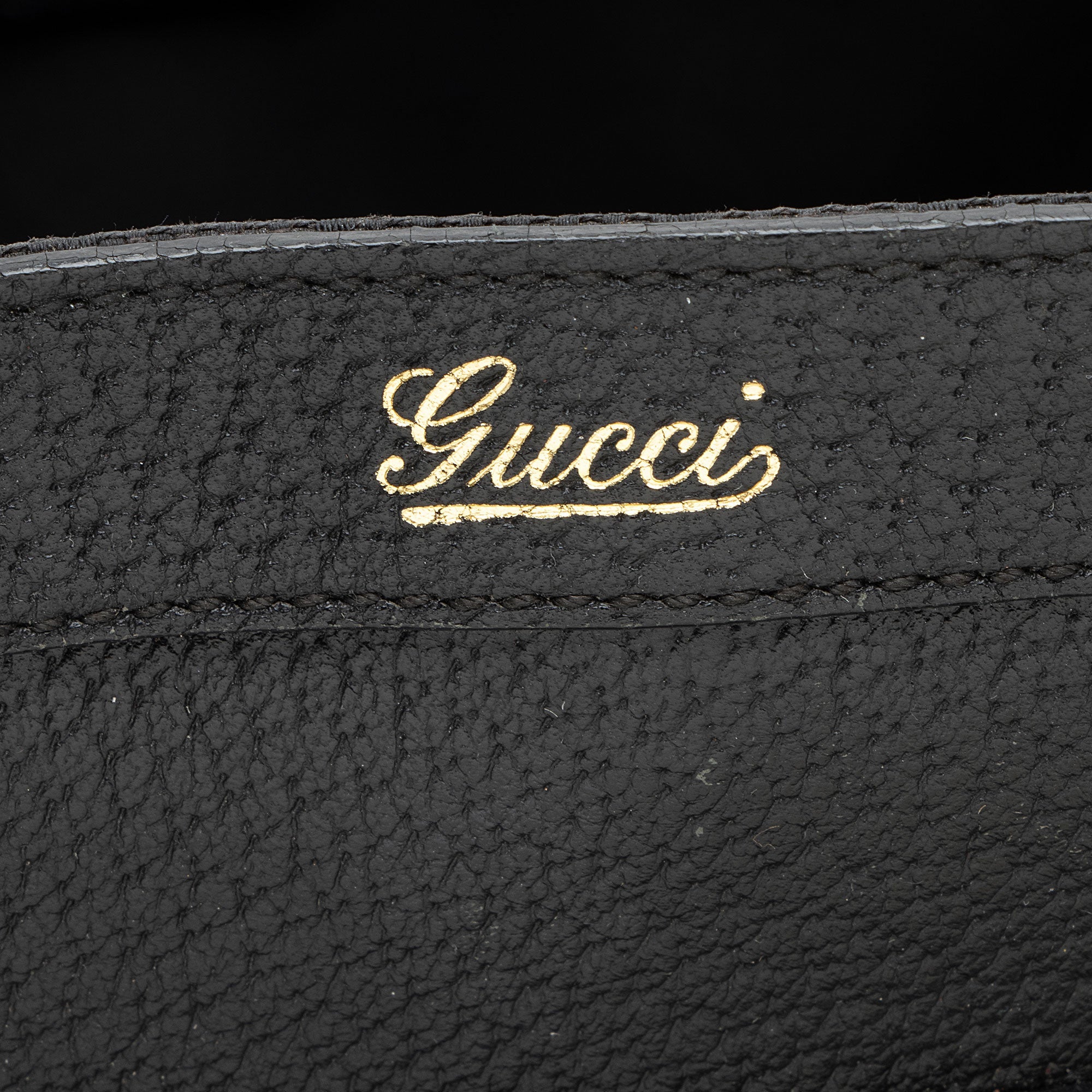 Gucci Leather Abbey Pocket Tote