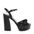 Gucci Leather Allie Knotted Platform Sandals - Size 6.5 / 36.5