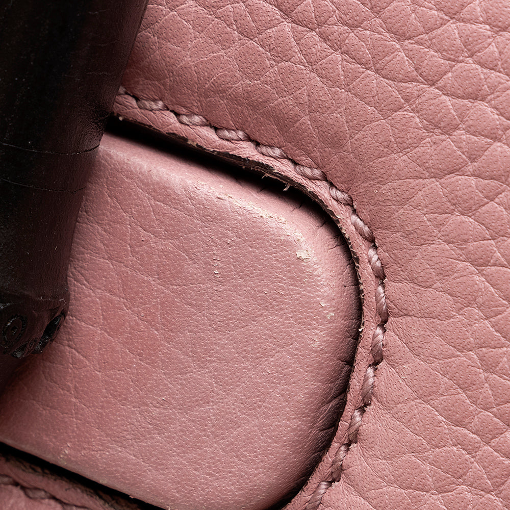 Gucci Leather Bamboo Daily Small Satchel (SHF-19102)