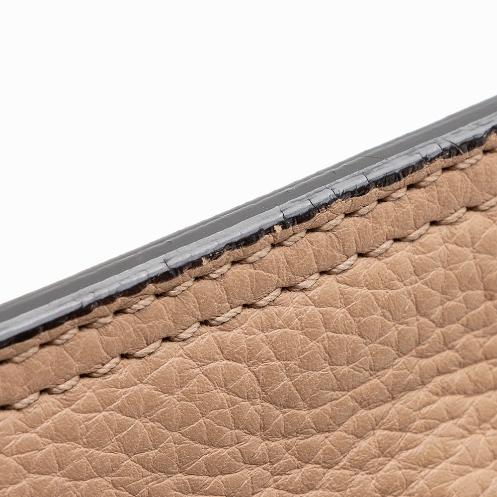 Gucci Leather Bamboo Daily Medium Satchel (SHF-19700)