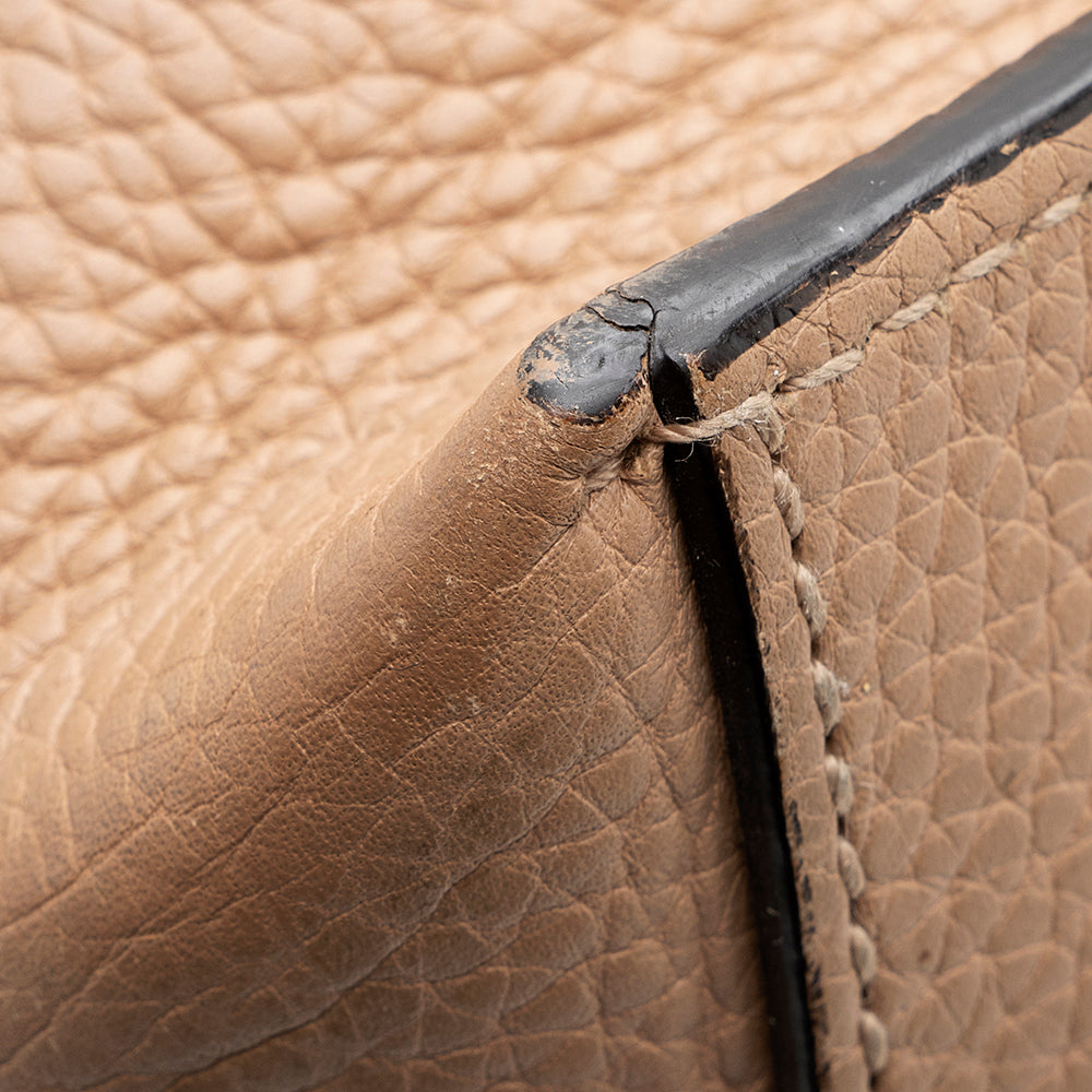 Gucci Leather Bamboo Daily Medium Satchel (SHF-19700)