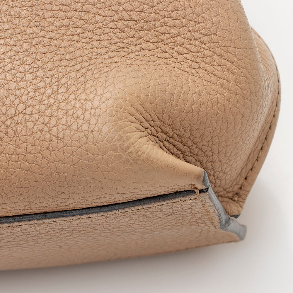 Gucci Leather Bamboo Daily Small Satchel (SHF-19674)