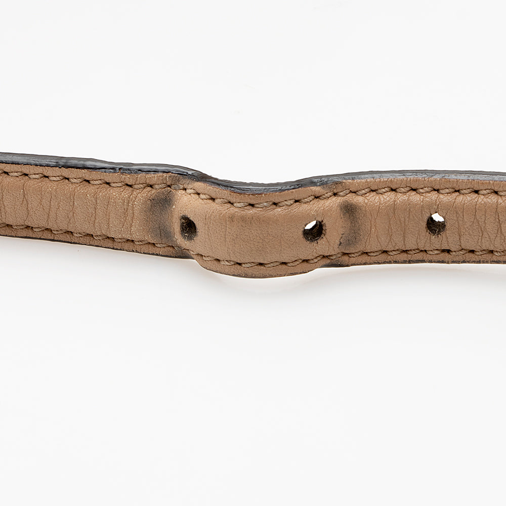 Gucci Leather Bamboo Daily Small Satchel (SHF-19674)