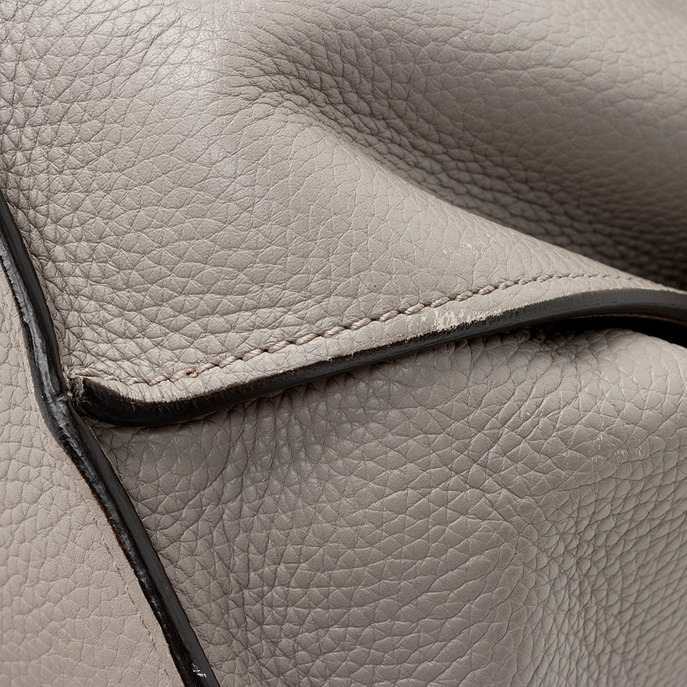 Gucci Leather Bamboo Daily Medium Satchel (SHF-21285)