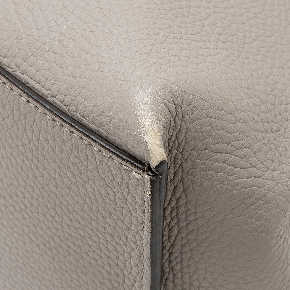 Gucci Leather Bamboo Daily Medium Satchel (SHF-21285)