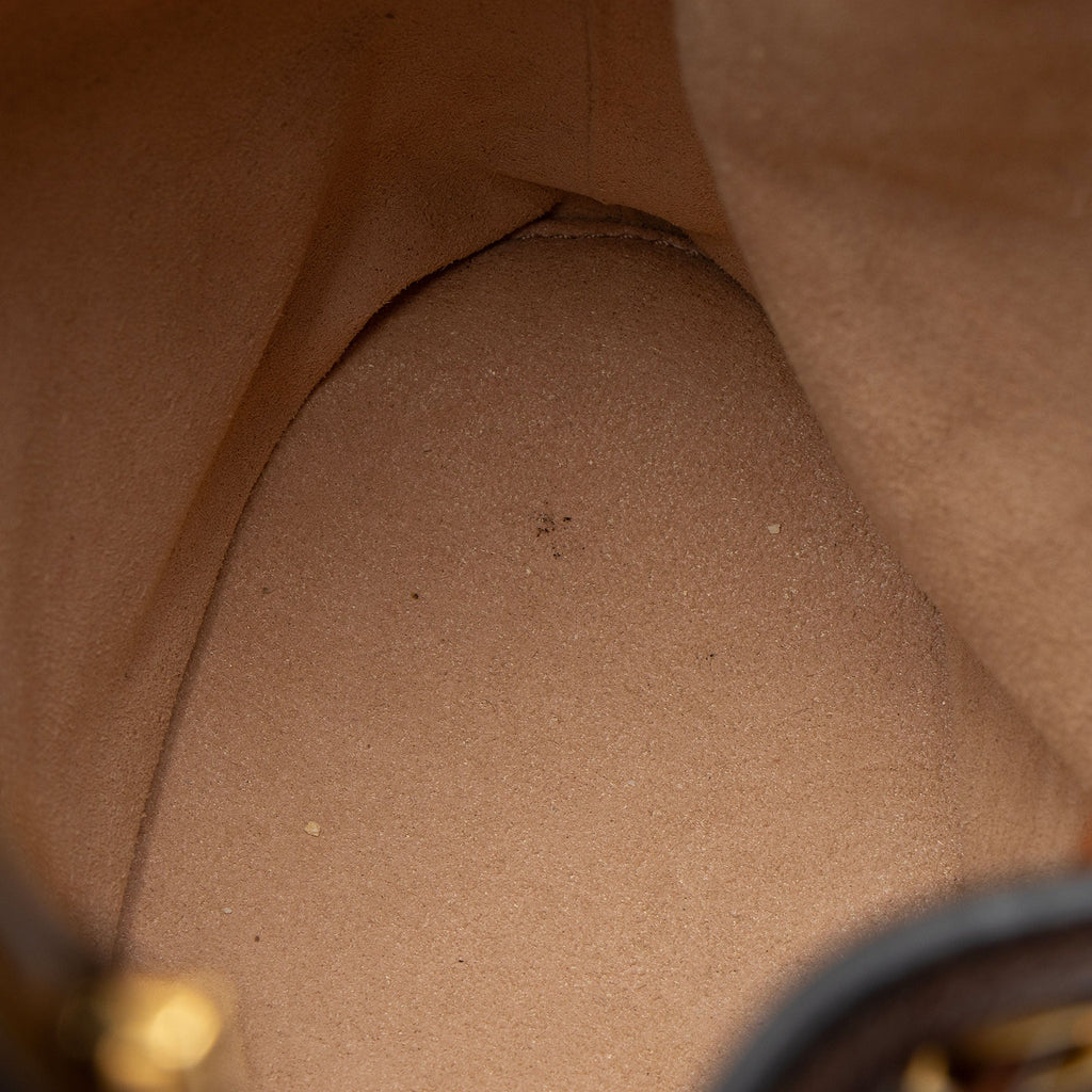 Gucci Leather Bamboo Diana Mini Bucket Bag