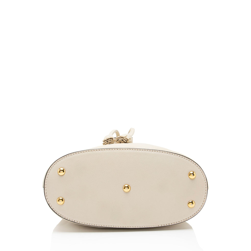 Gucci Leather Bamboo Diana Mini Bucket Bag