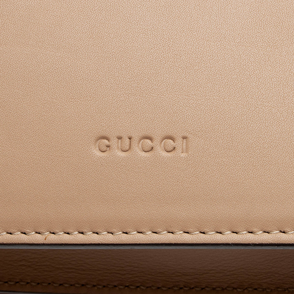 Gucci Leather Bamboo Dionysus Large Top Handle Bag (SHF-KNpXAE)