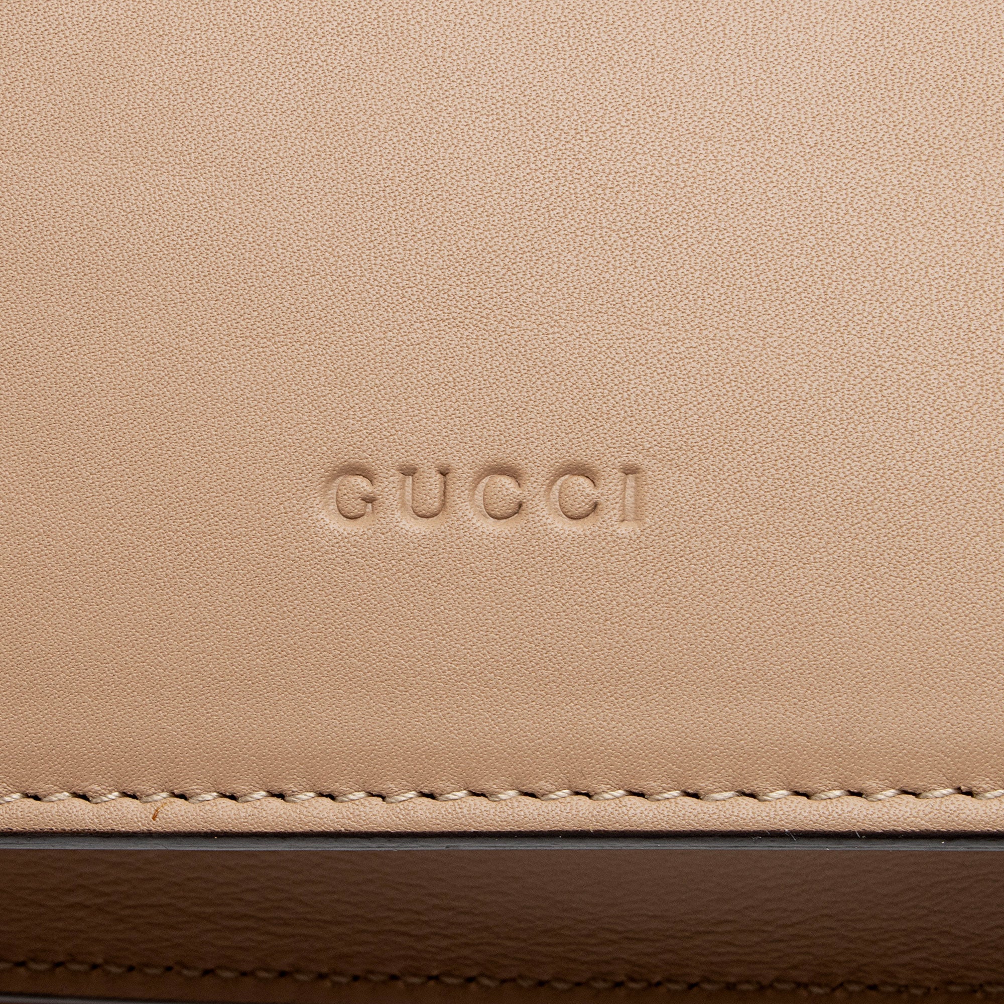 Gucci Leather Bamboo Dionysus Large Top Handle Bag (SHF-KNpXAE)