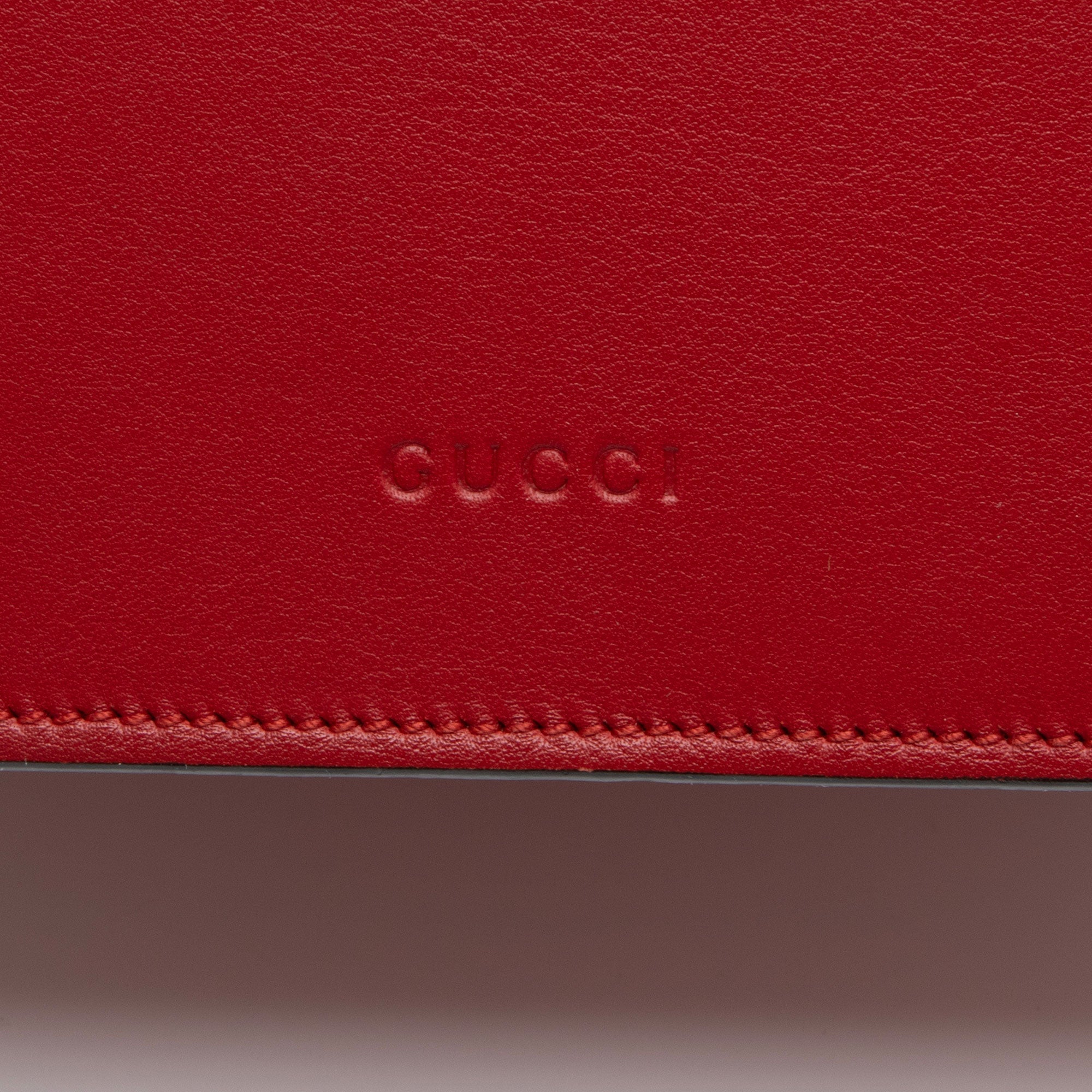 Gucci Leather Bamboo Dionysus Medium Top Handle (SHF-d7MRvK)