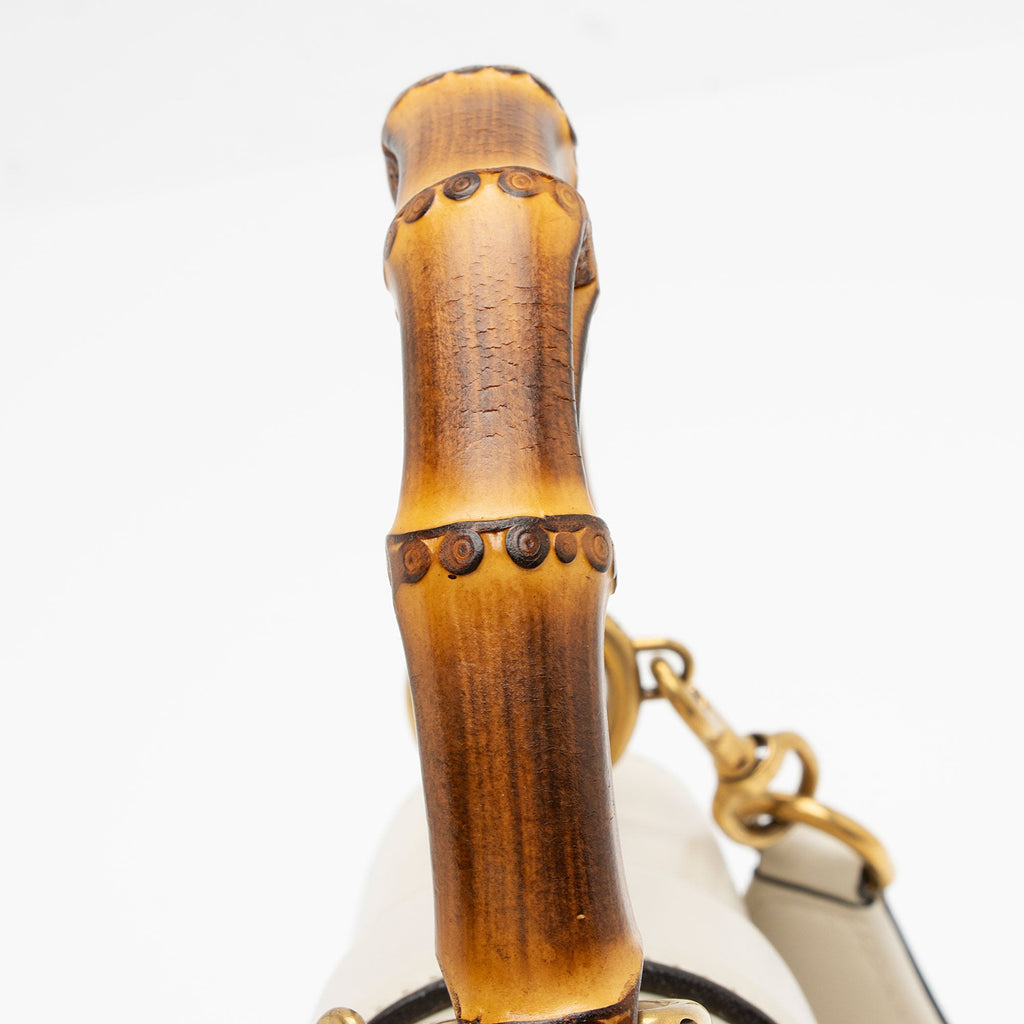 Gucci Leather Bamboo Dionysus Mini Top Handle