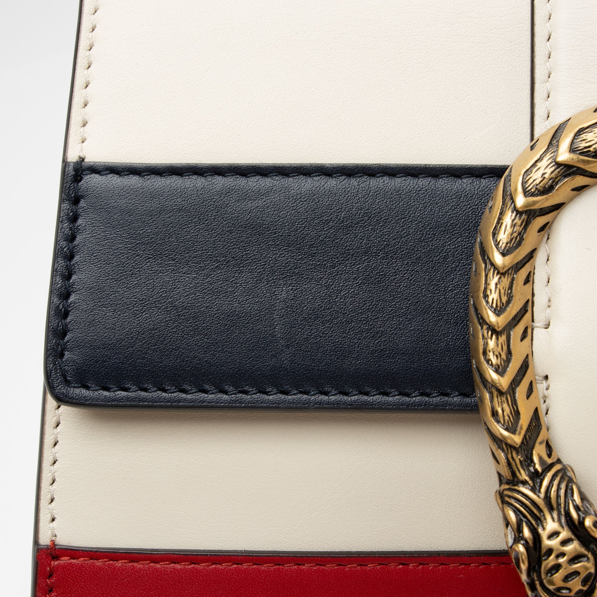 Gucci Leather Bamboo Dionysus Mini Top Handle