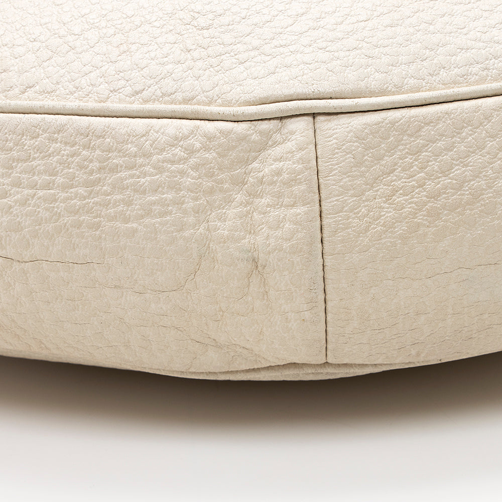 Gucci Leather Bamboo Ring Hobo (SHF-19976)