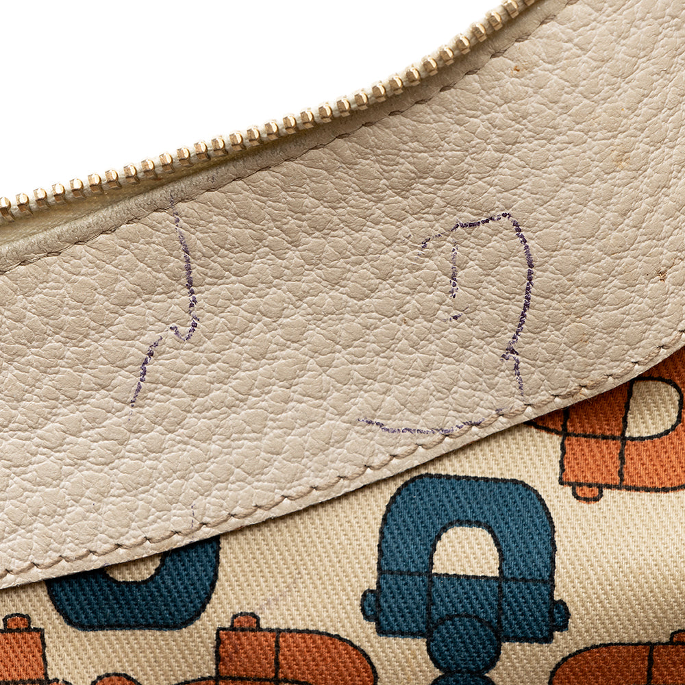 Gucci Leather Bamboo Ring Hobo (SHF-19976)