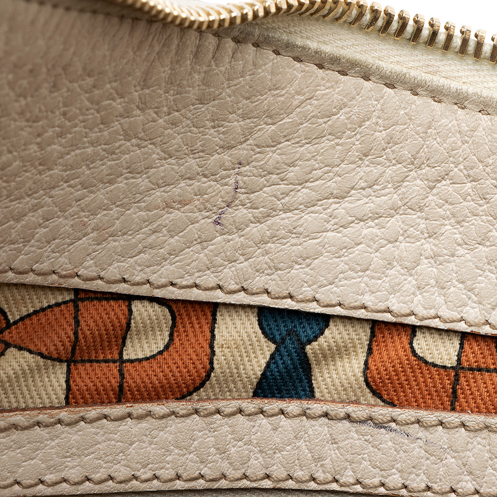 Gucci Leather Bamboo Ring Hobo (SHF-19976)