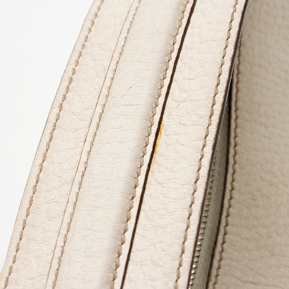 Gucci Leather Bamboo Ring Hobo (SHF-19976)