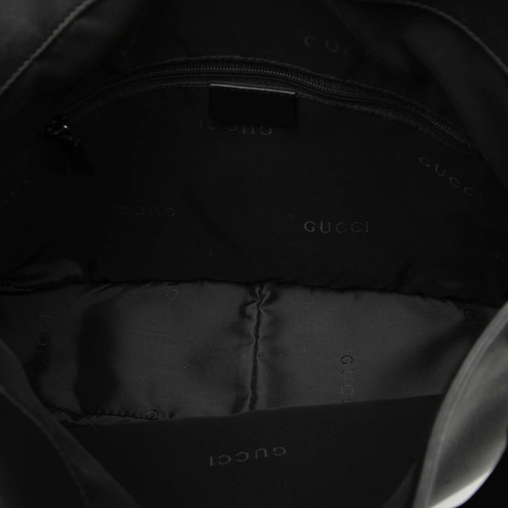 Gucci Leather Bamboo Satchel