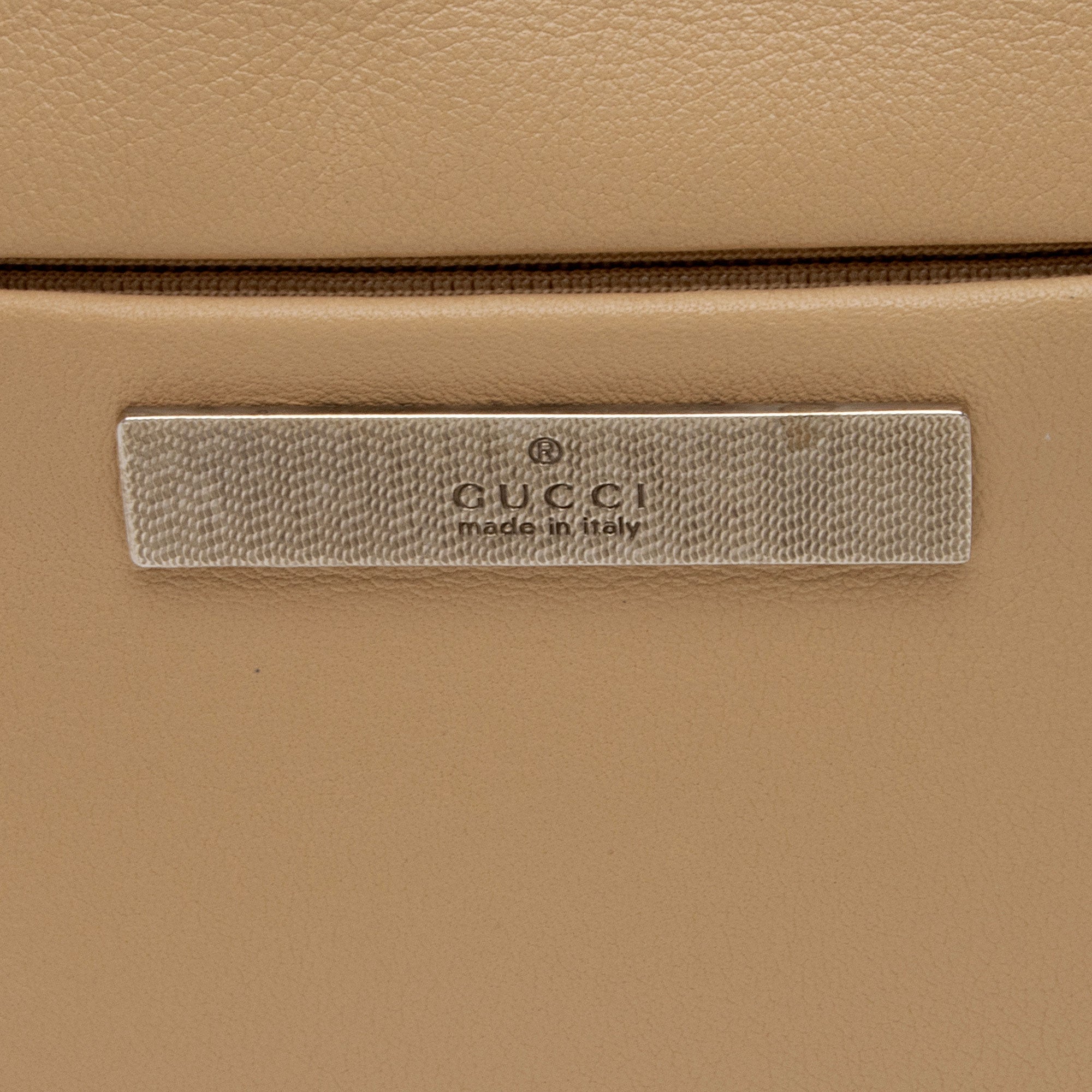 Gucci Leather Bamboo Small Shoulder Bag (SHF-dNmWob)