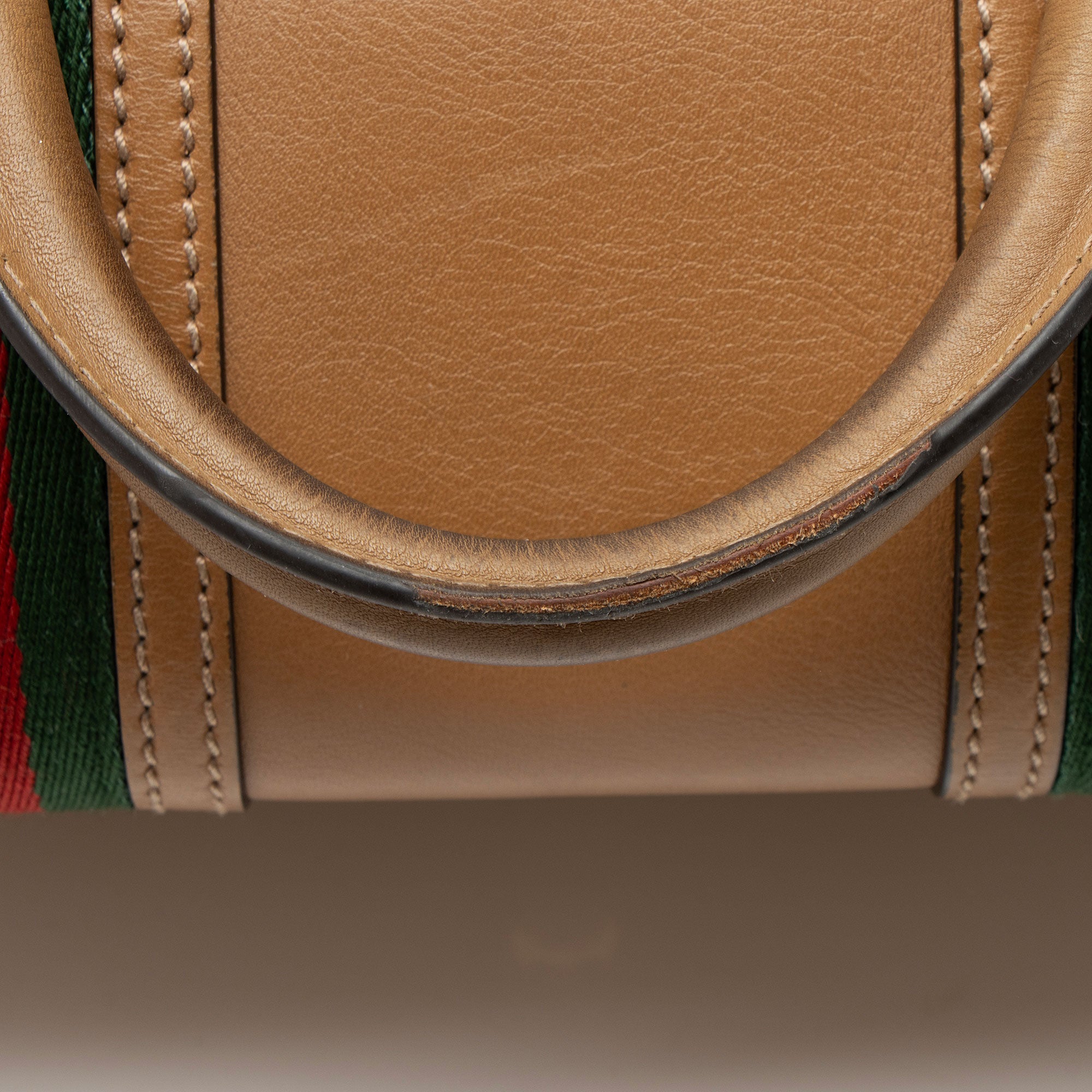 Gucci Leather Ophidia Bauletto Medium Satchel