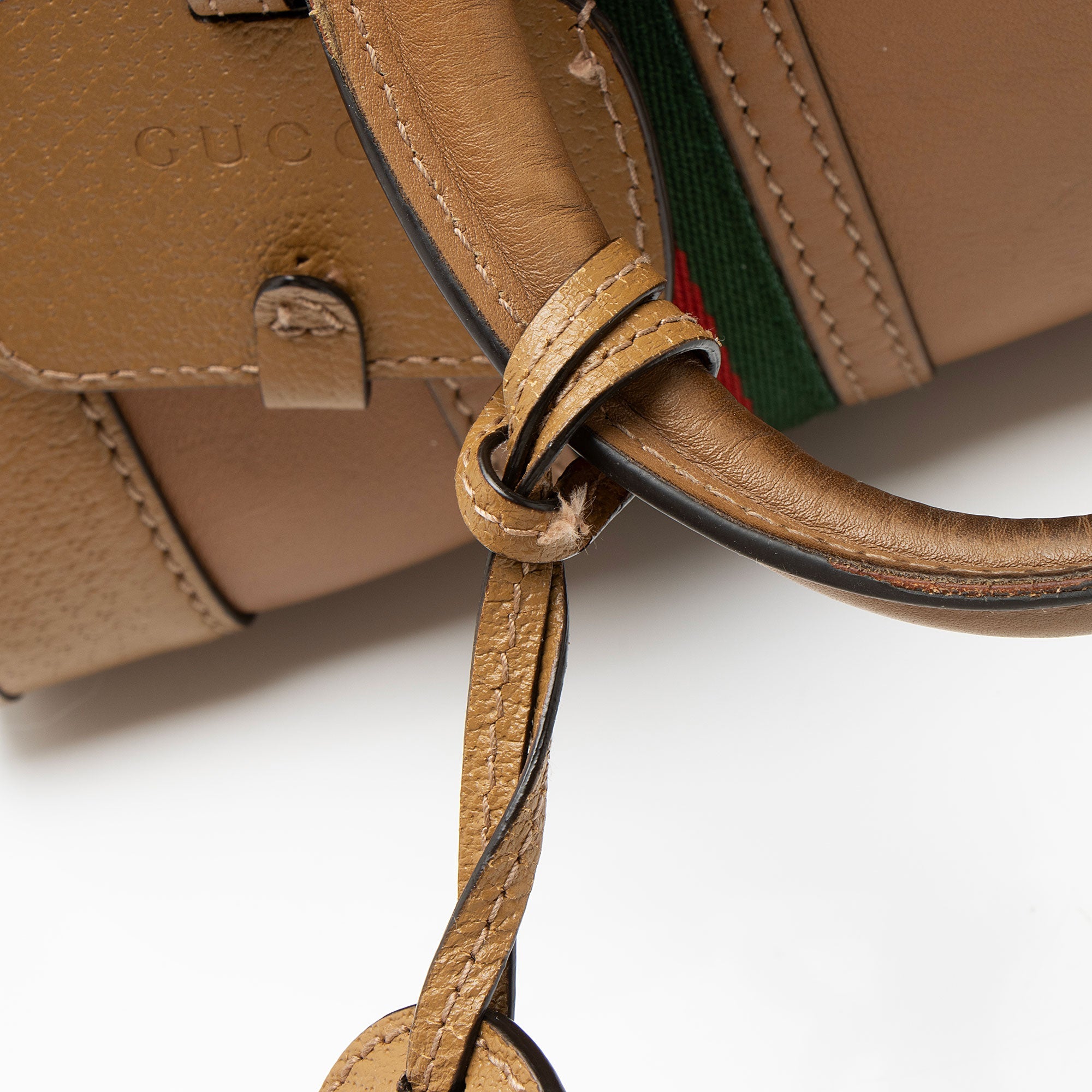 Gucci Leather Ophidia Bauletto Medium Satchel