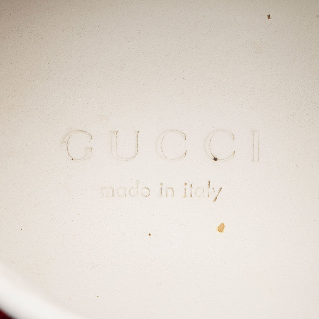 Gucci Leather Bee Ace Sneakers - Size 8.5 / 38.5