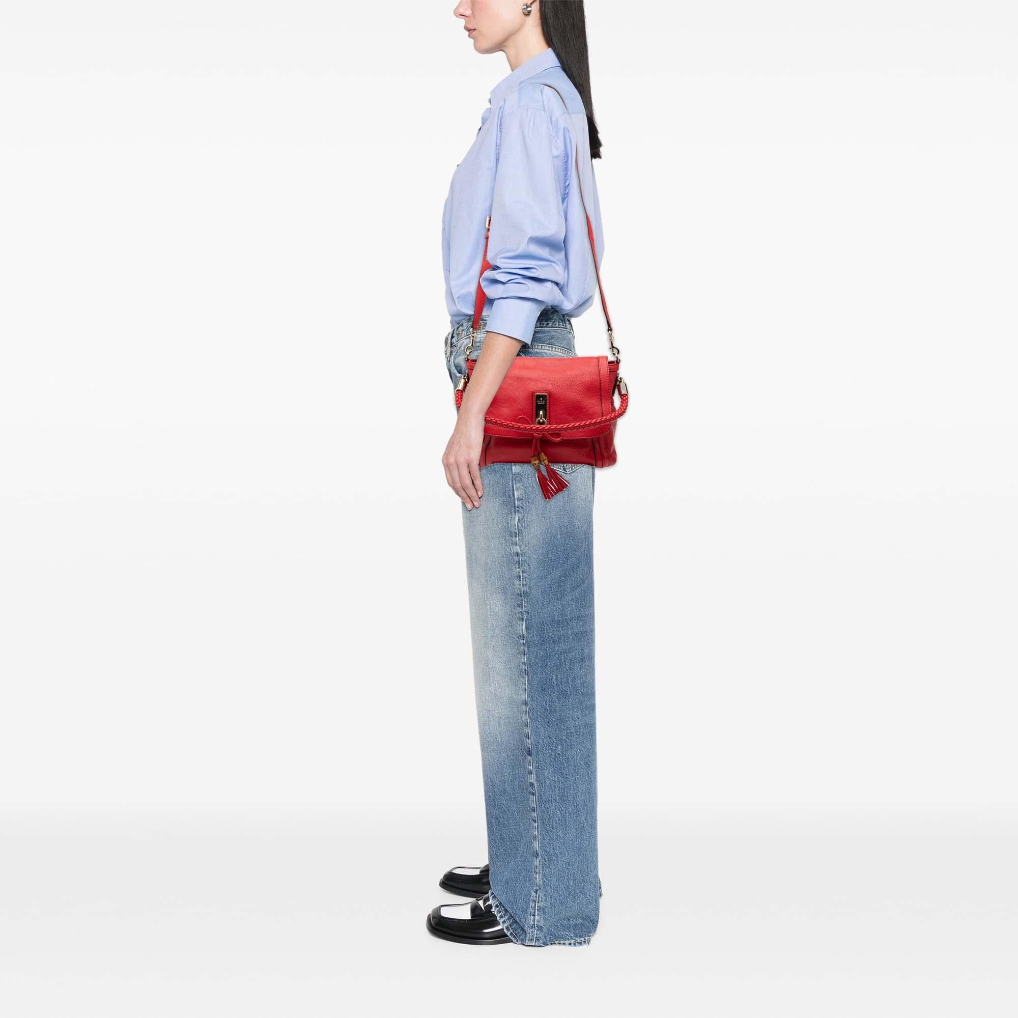 Gucci Leather Bella Satchel